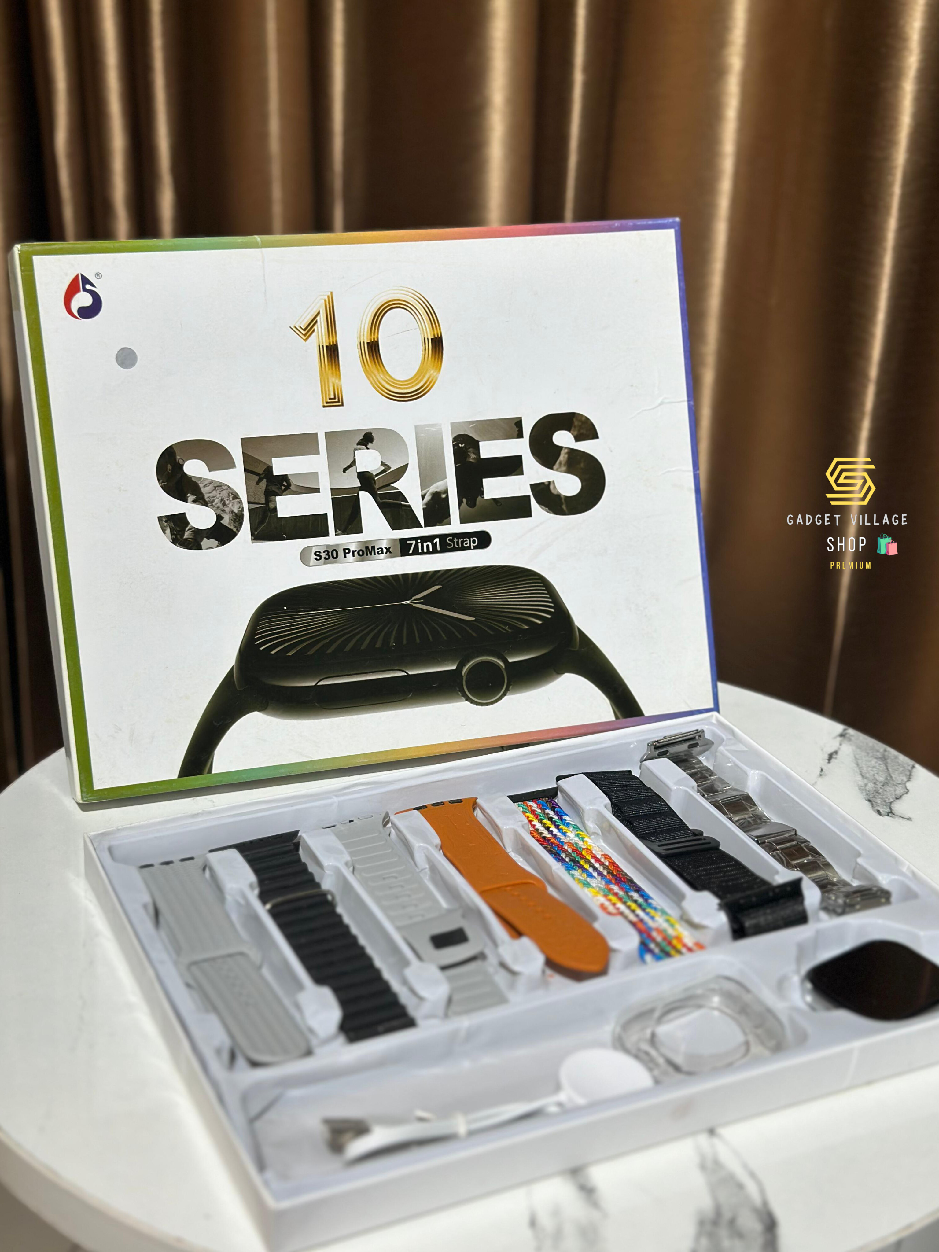 S30 Pro Max Smart Watch প্রিমিয়াম কার্ভ ডিসপ্লে স্মার্টওয়াচ